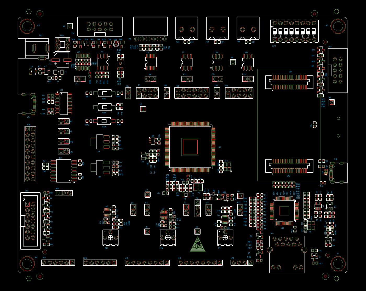 多层PCB开发板1
